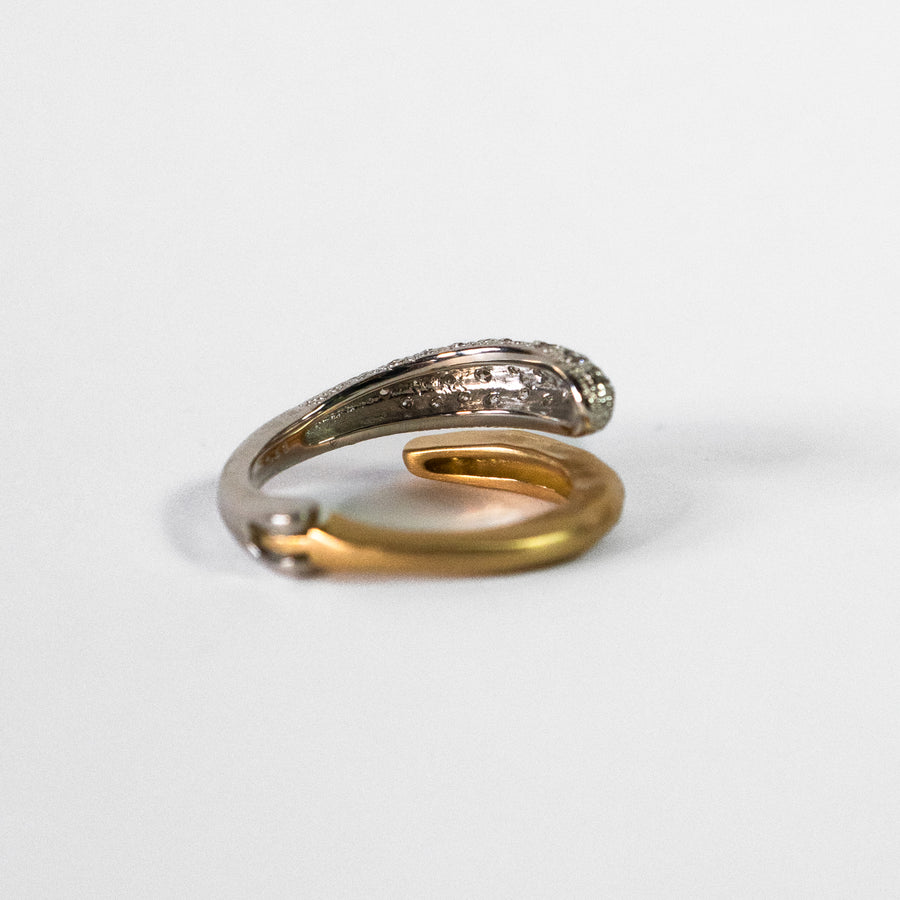 HAVITAS Milkyway ring K18YG/PT900 (HVR-016C)