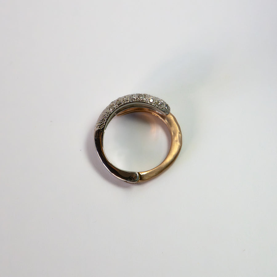 HAVITAS Milkyway ring K18YG/PT900 (HVR-016C)
