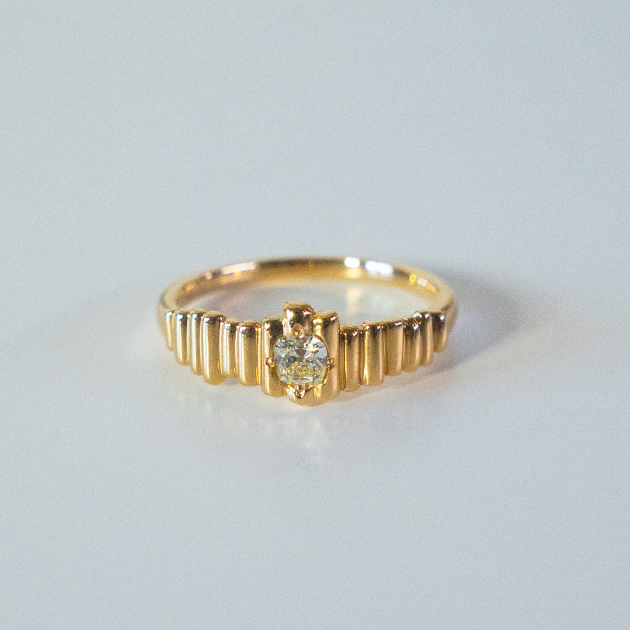 HAVITAS  firewood ring  oldcut diamond