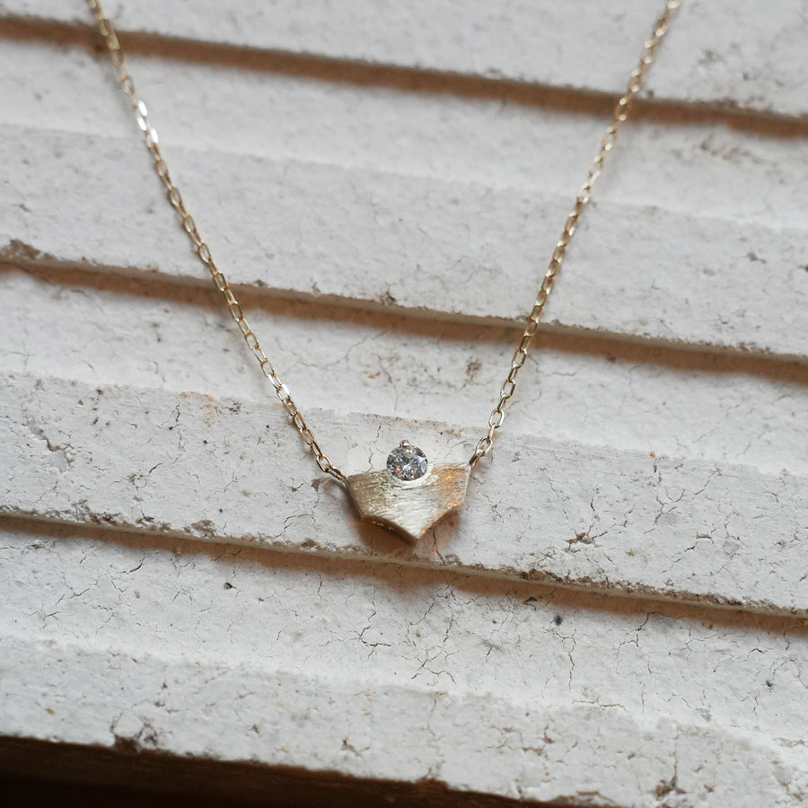 HAVITAS  Sunset stare necklace K10YG