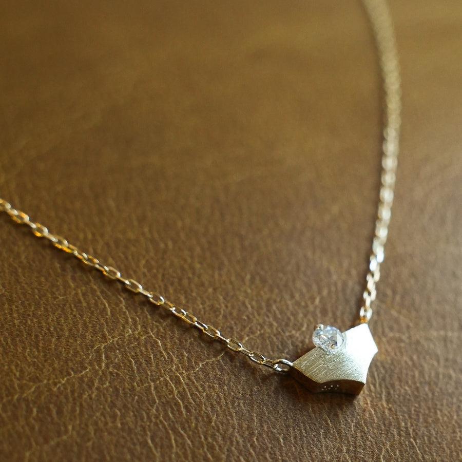 HAVITAS  Sunset stare necklace K10YG