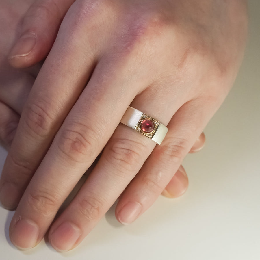 HAVITAS ”pomora” berry リング トルマリン