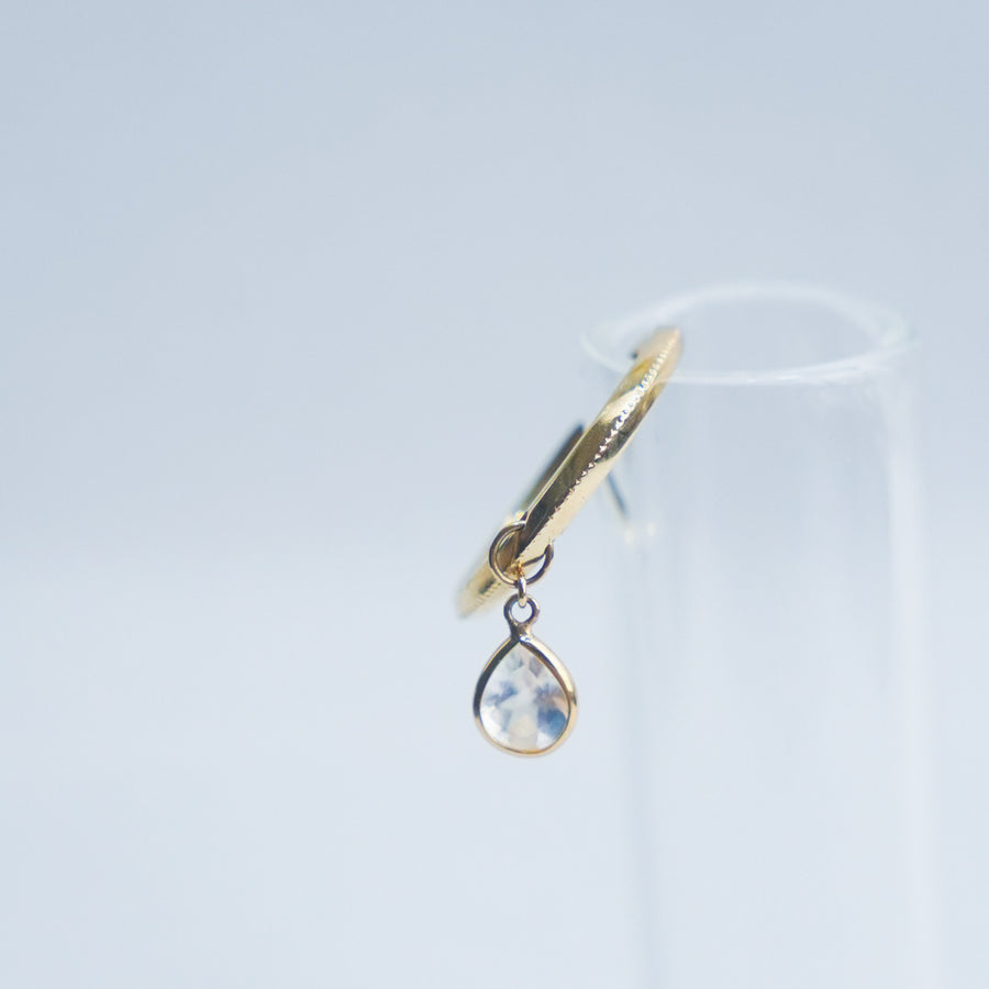 HAVITAS TRD ear cuff K10YG アンデシンラブラドライト