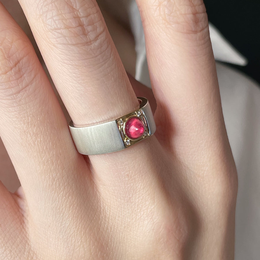 HAVITAS ”pomora” berry リング トルマリン