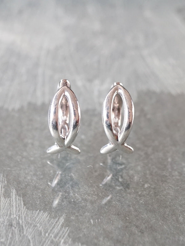 HAVITAS Fish symbol earrings SV